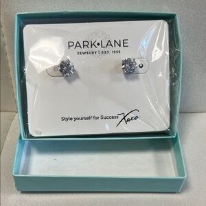 Park Lane Silver Stud Earrings